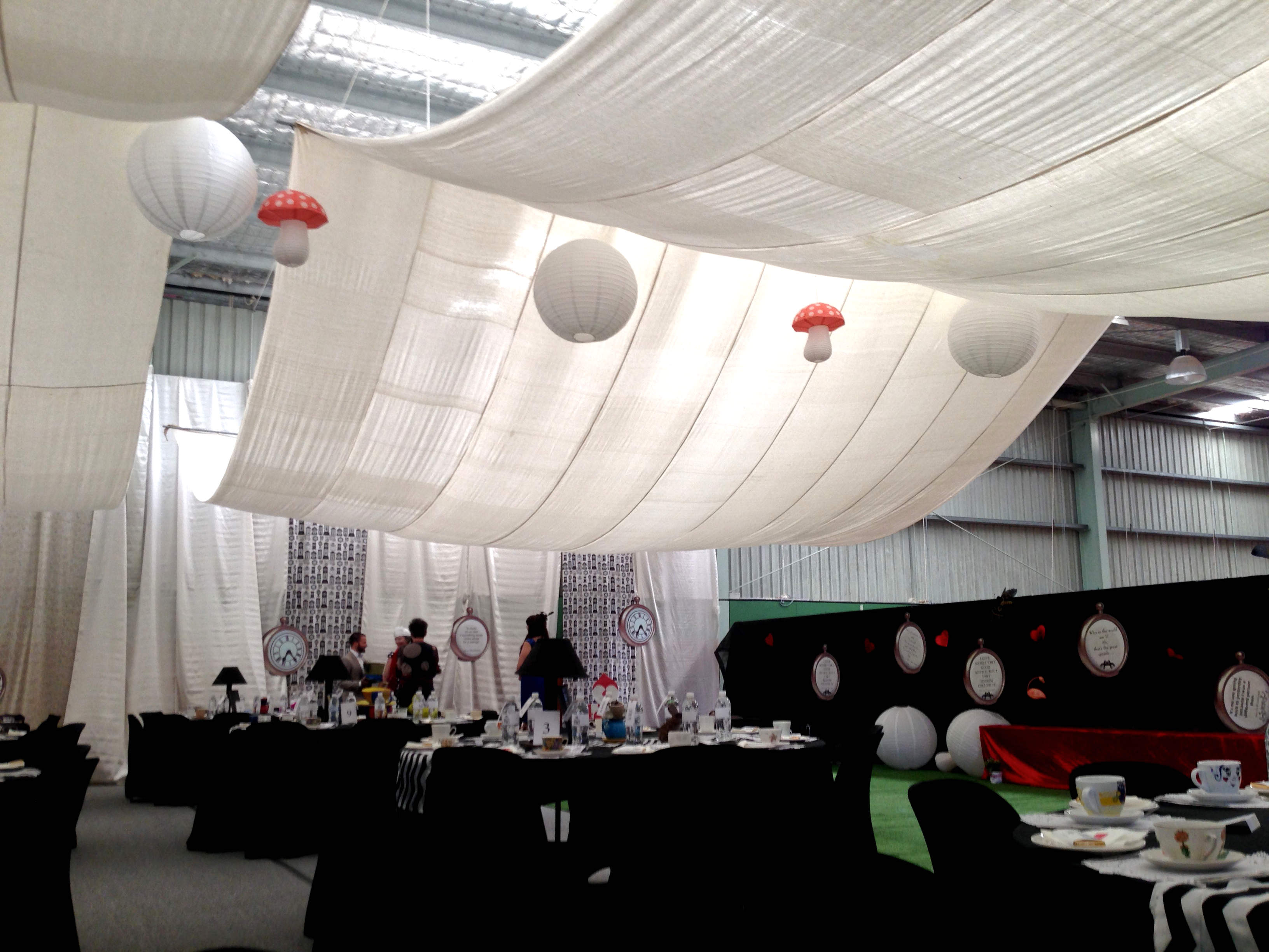 San Remo Rec Centre Stadium decorated for function 1