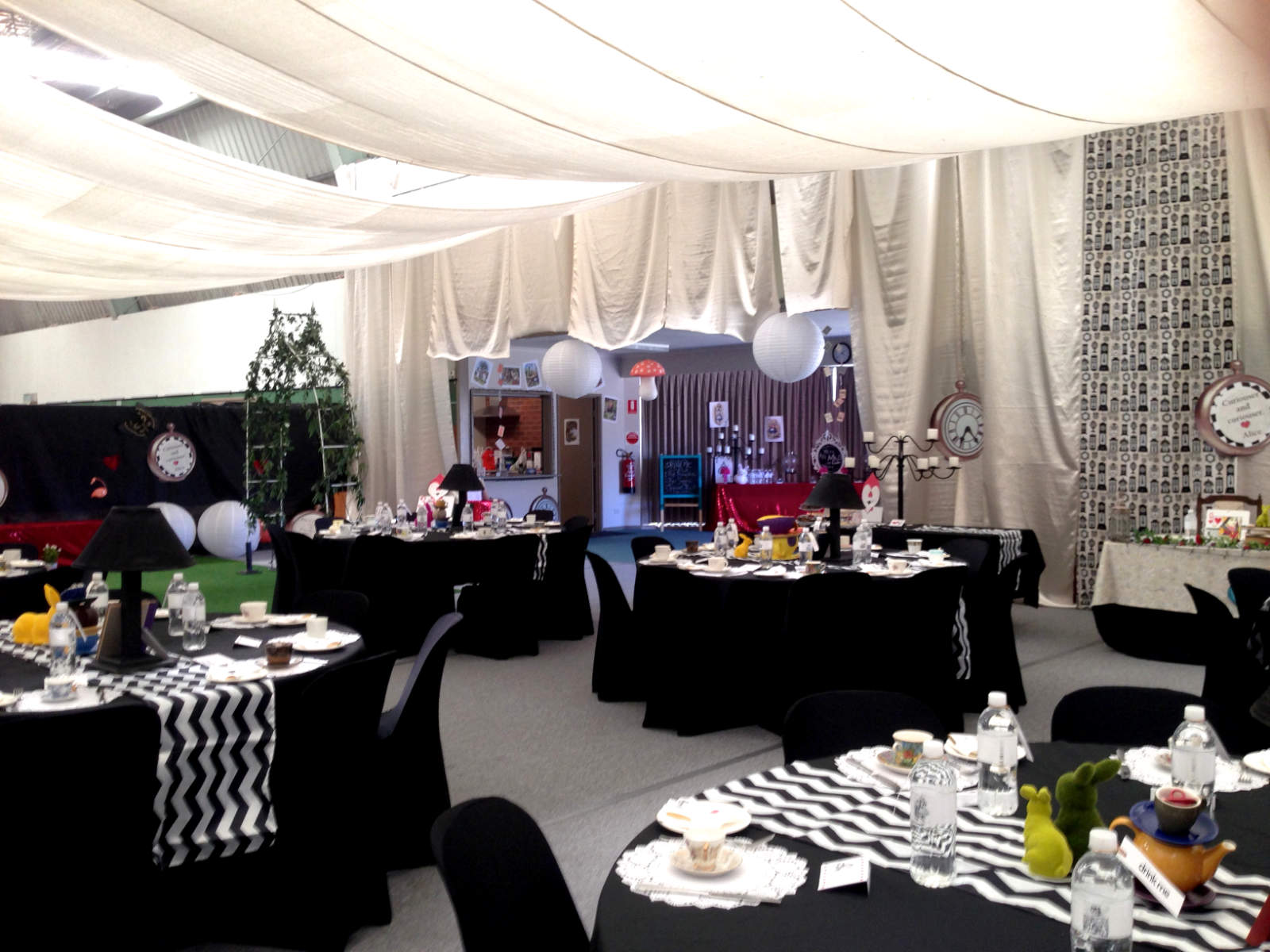 San Remo Rec Centre Stadium decorated for function 2